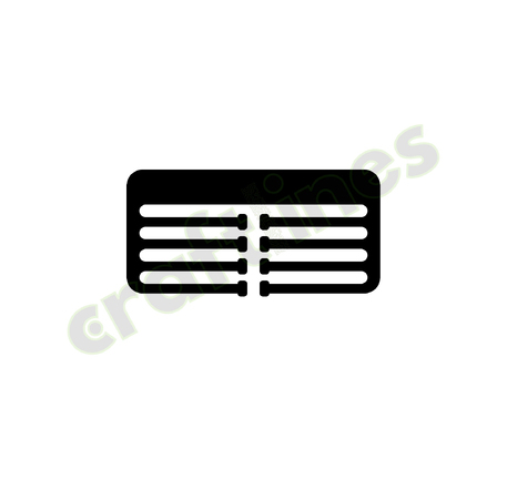 Медальница металлическая черная №1 v2.0